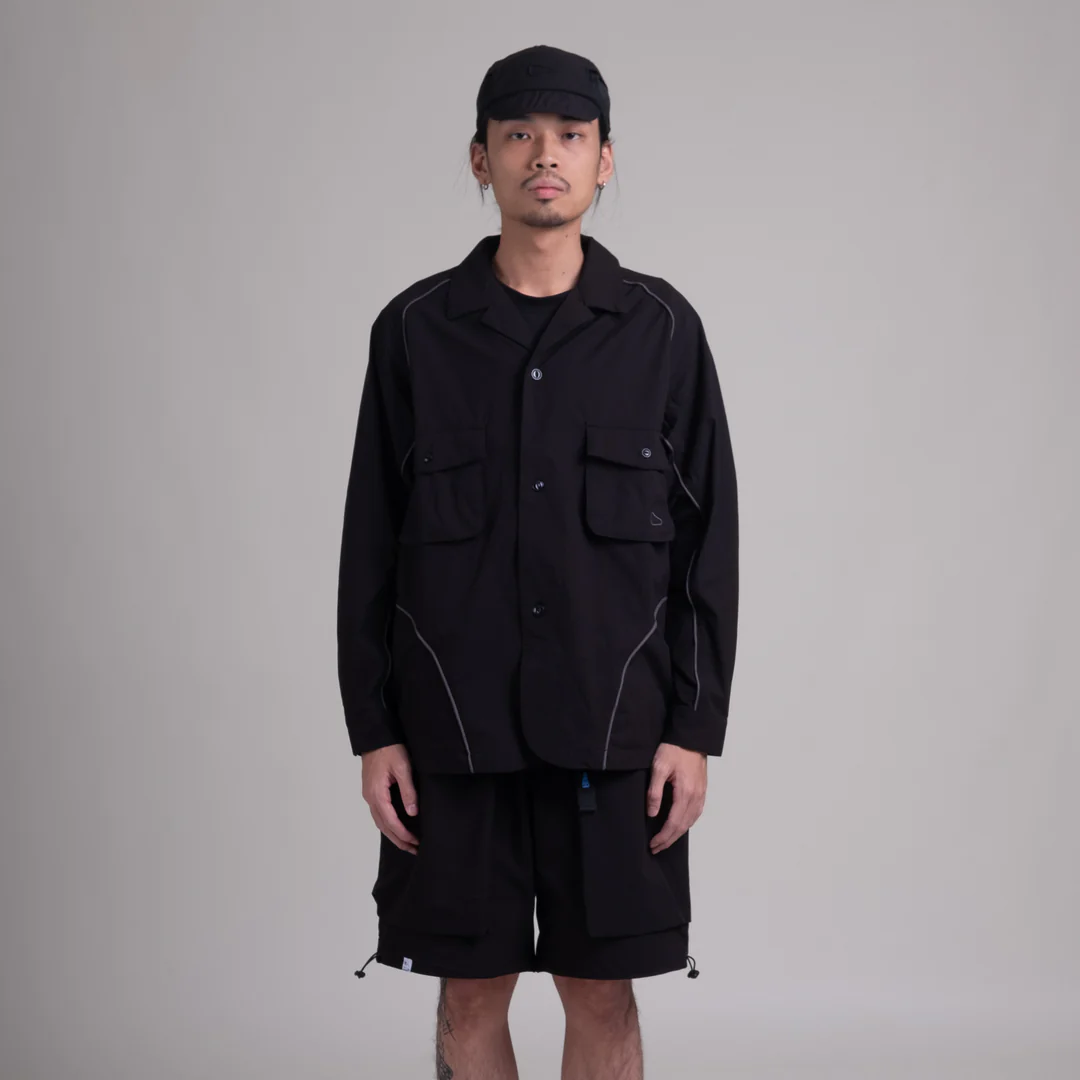 OT JACKET / TEFLON-BLACK - BEV C multi label store