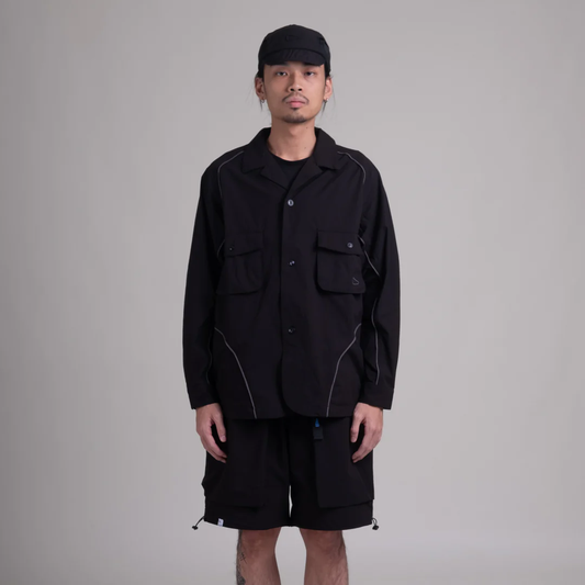 OT JACKET / TEFLON-BLACK - BEV C multi label store
