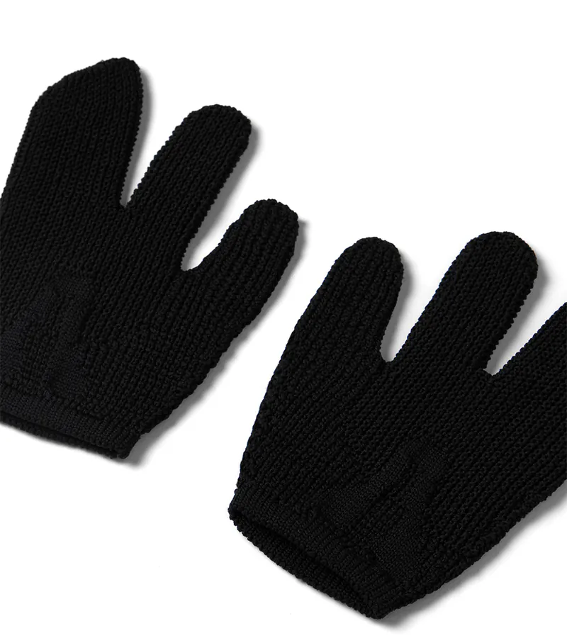 Black - WHOLEGARMNET Tabi gloves - BEV C multi label store