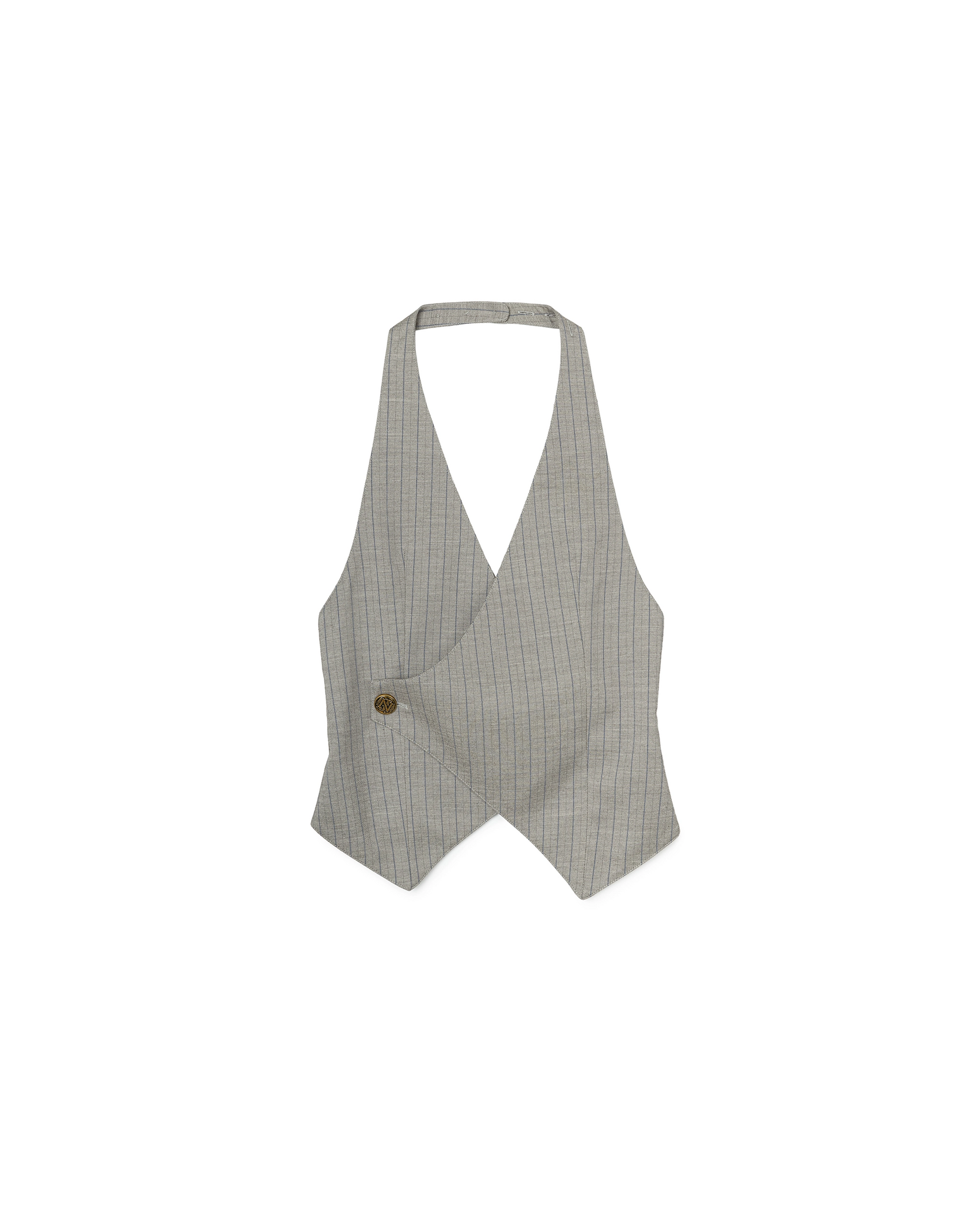 N E O VOL.2_CH.2 PINSTRIPE VEST - LIGHT GREY - BEV C multi label store