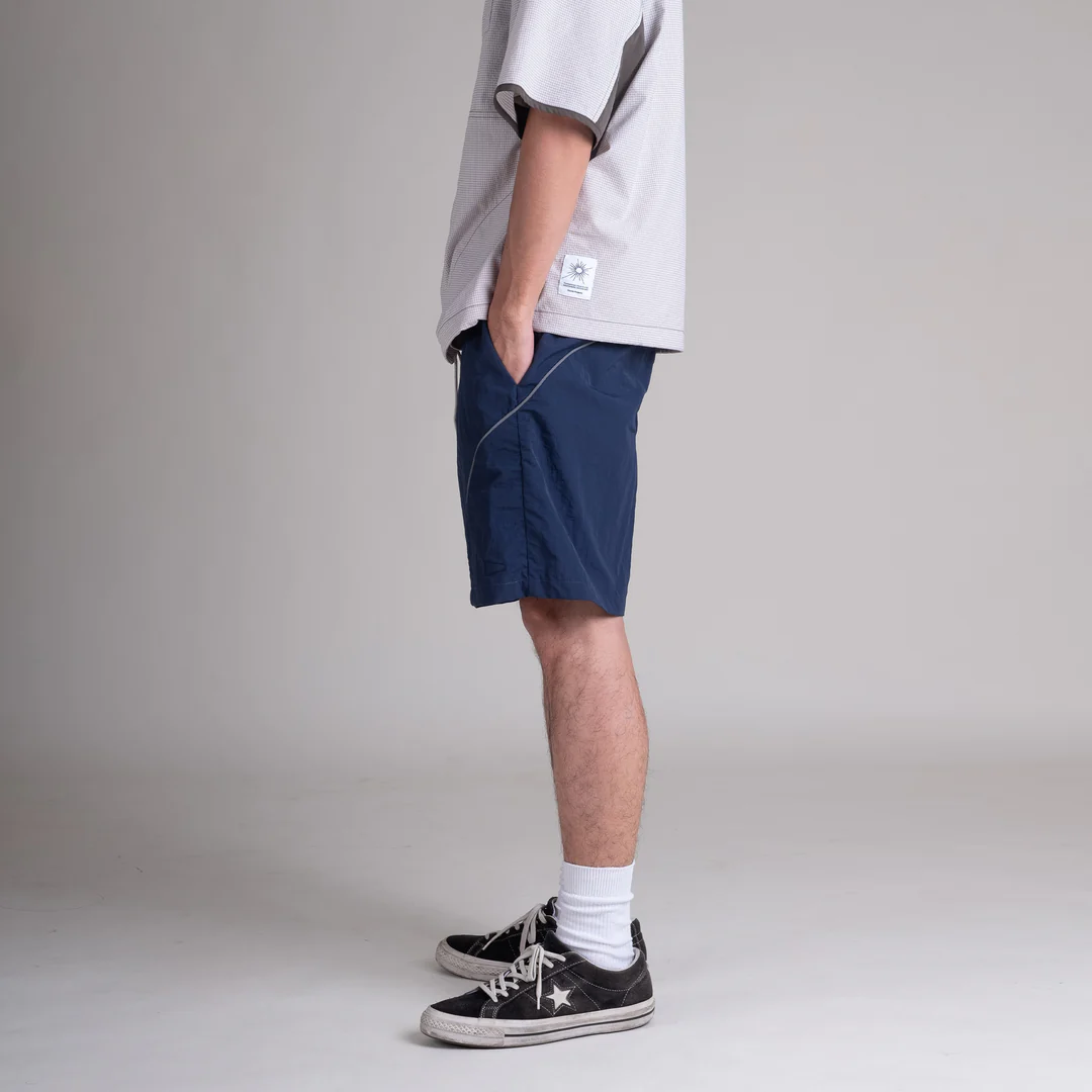 Ez Shorts / Nylon - Blue - BEV C multi label store