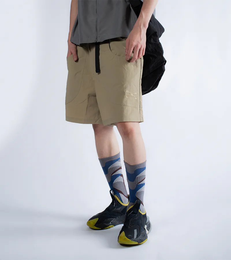 Khaki - Vrc utility shorts - BEV C multi label store