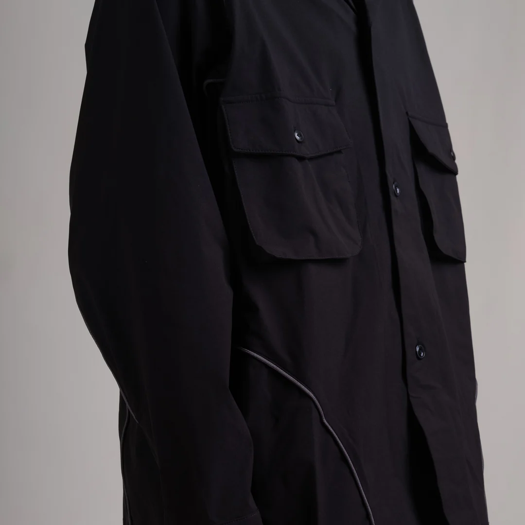 OT JACKET / TEFLON-BLACK - BEV C multi label store