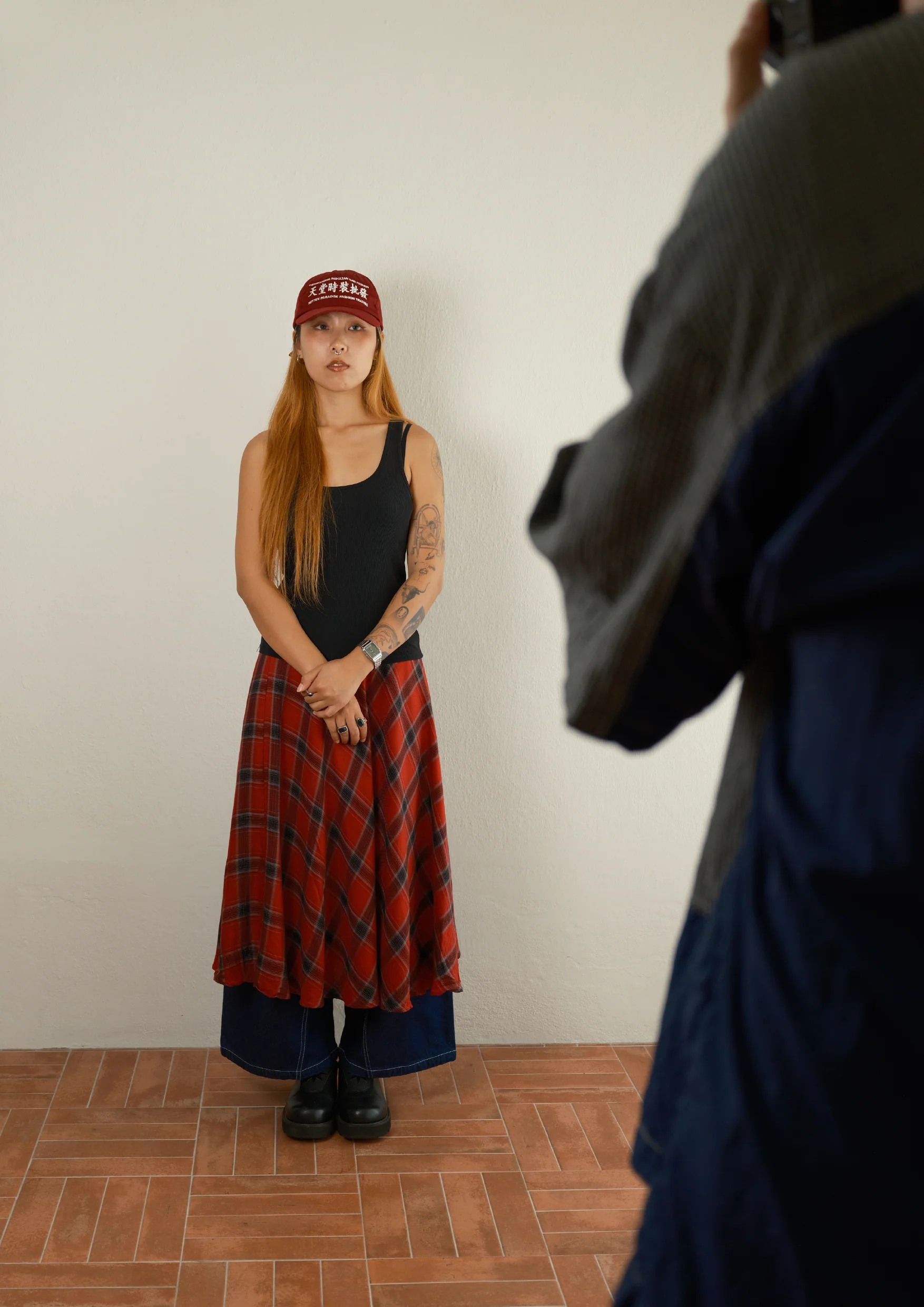 TRADING CAP RED FIRE - BEV C multi label store