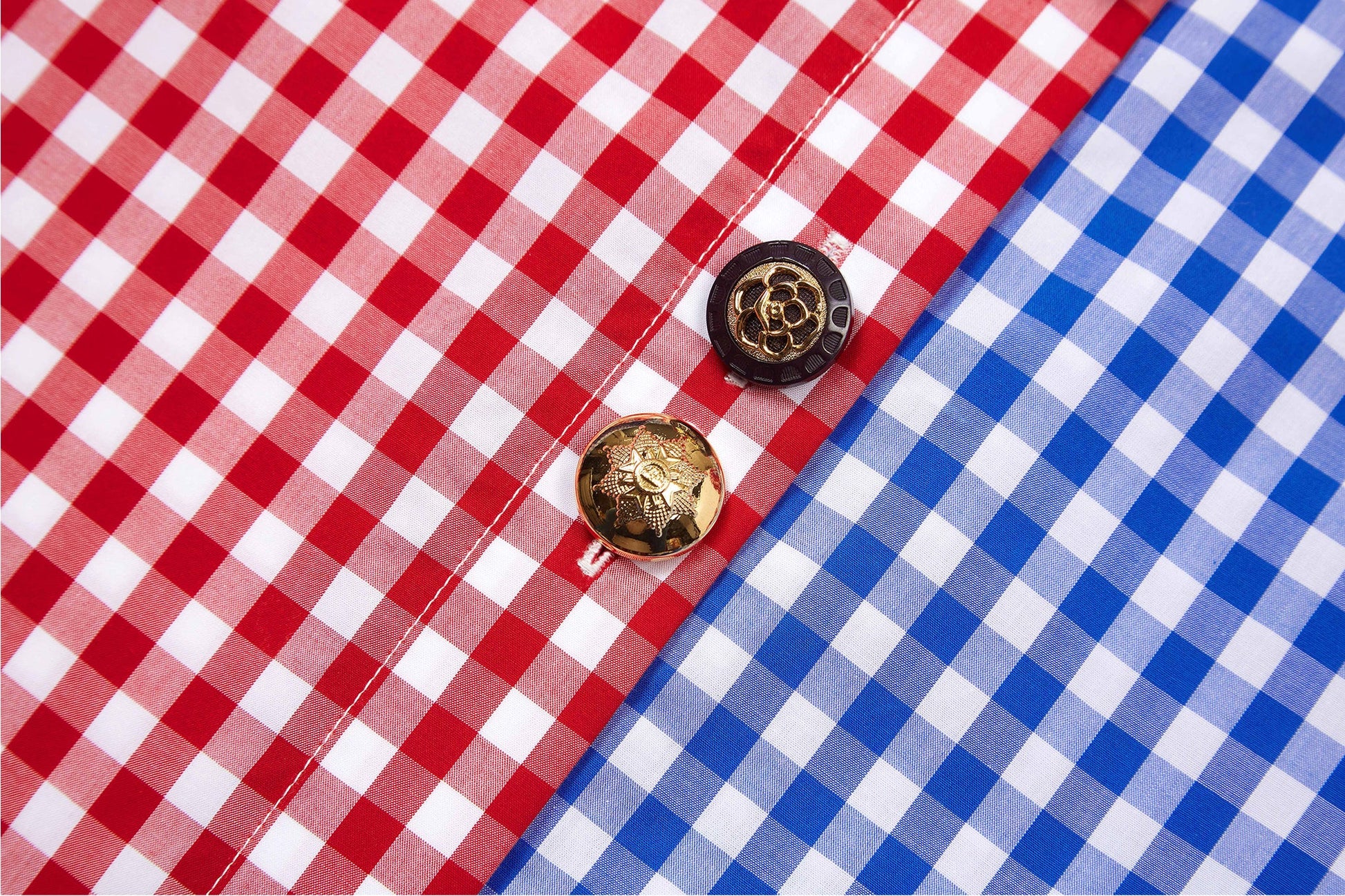 Marmalade Shirt (Blue Red Gingham) - BEV C multi label store