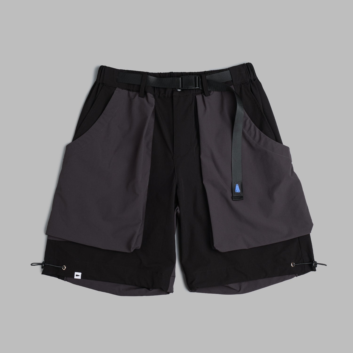 Camping Shorts 2-Tone / Nylon - Black - BEV C multi label store