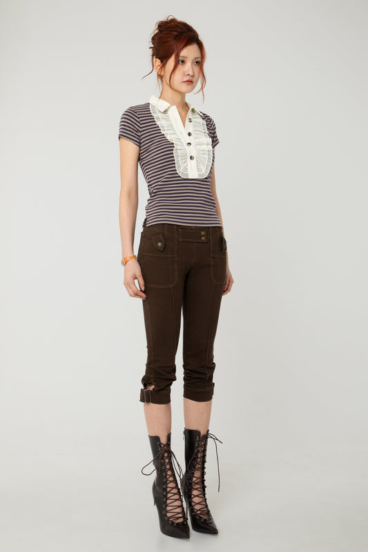 PENNY POLO HEATHER - BEV C multi label store
