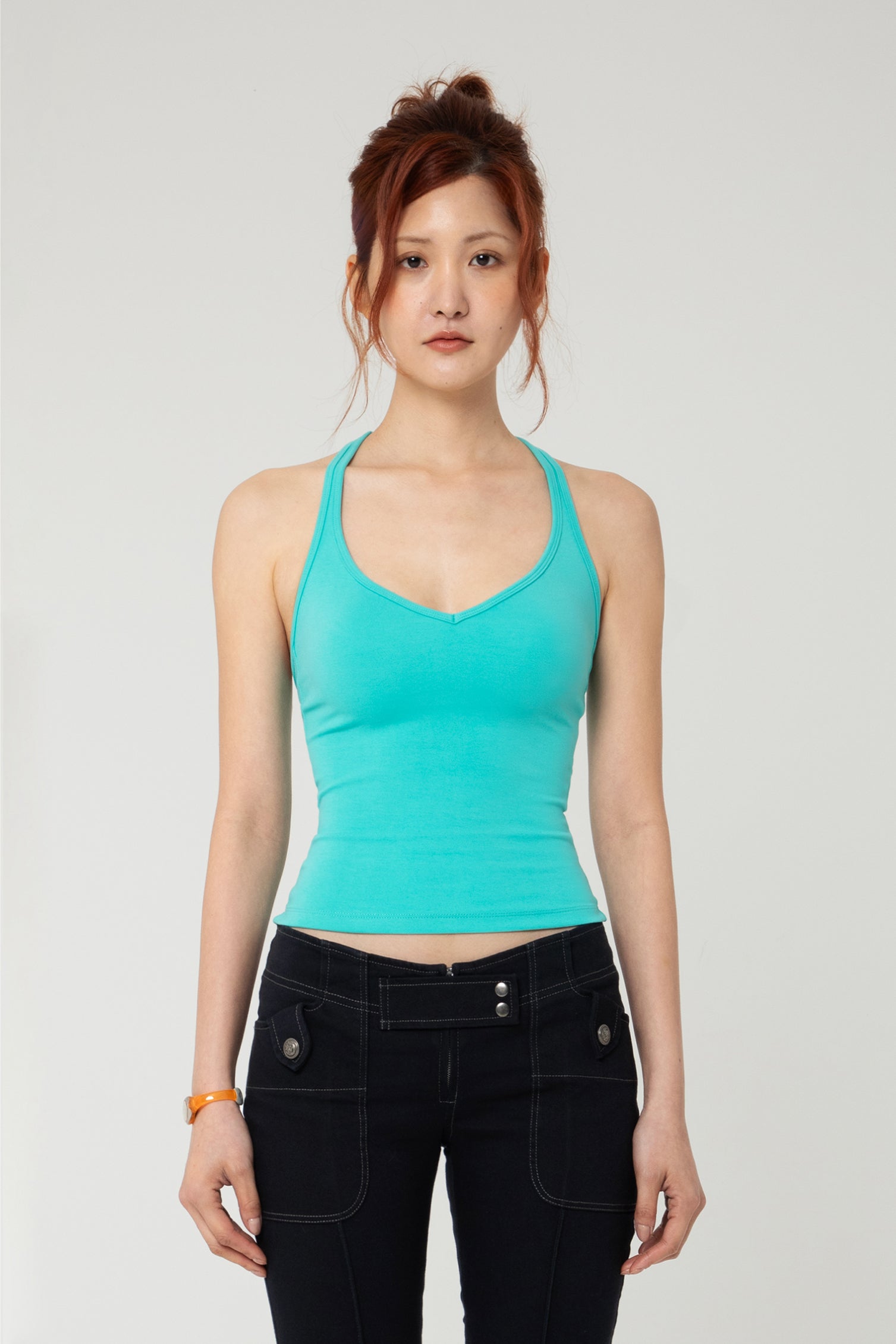 Racer Tank Aqua - BEV C multi label store
