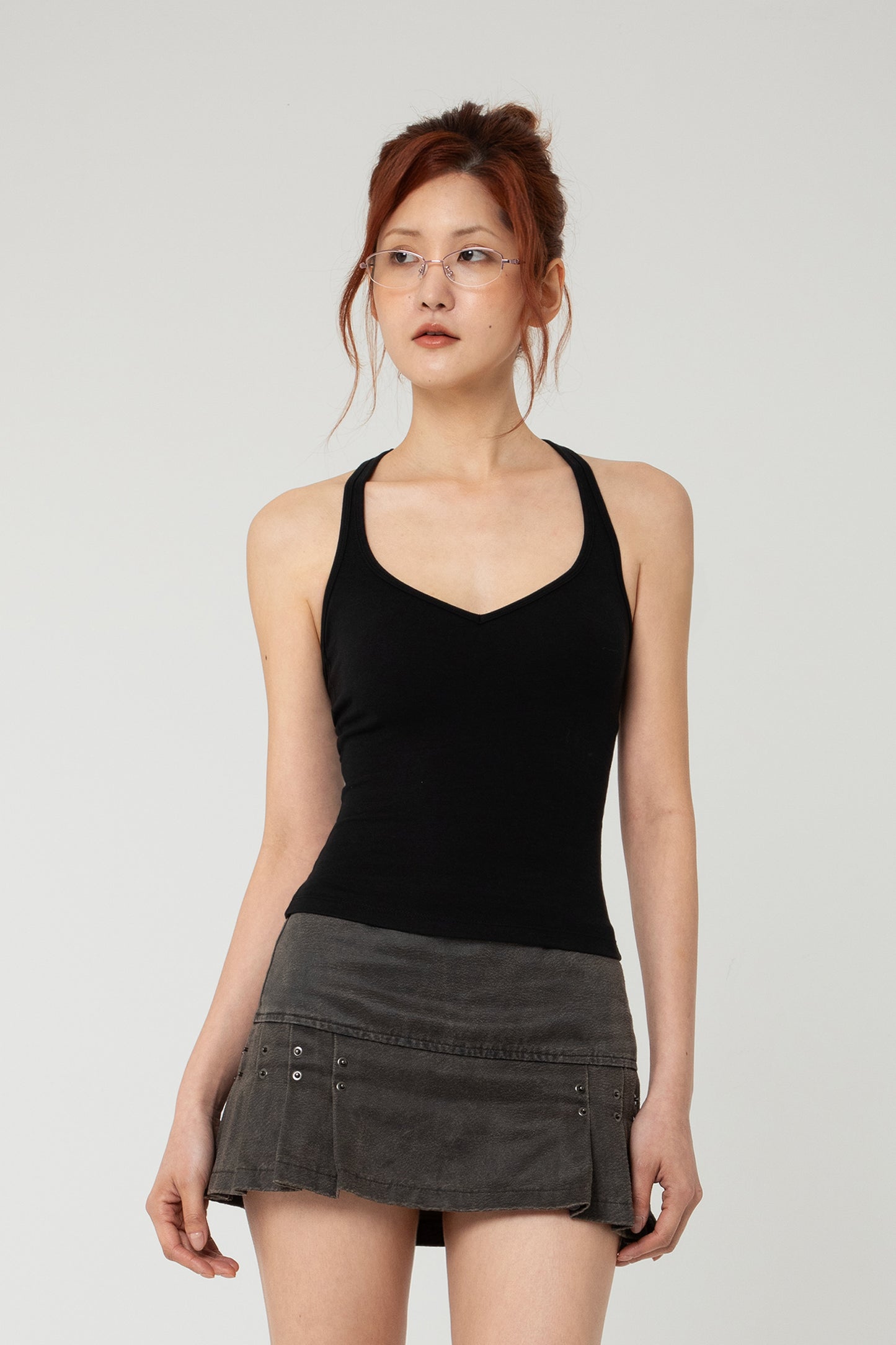 Racer Tank Black - BEV C multi label store