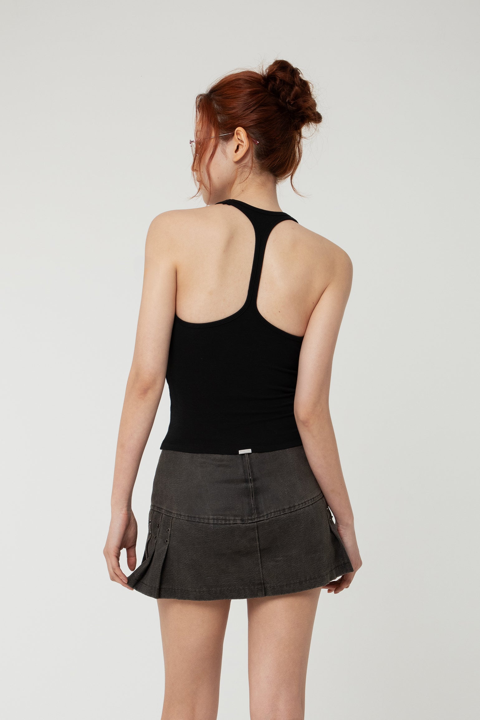 Racer Tank Black - BEV C multi label store