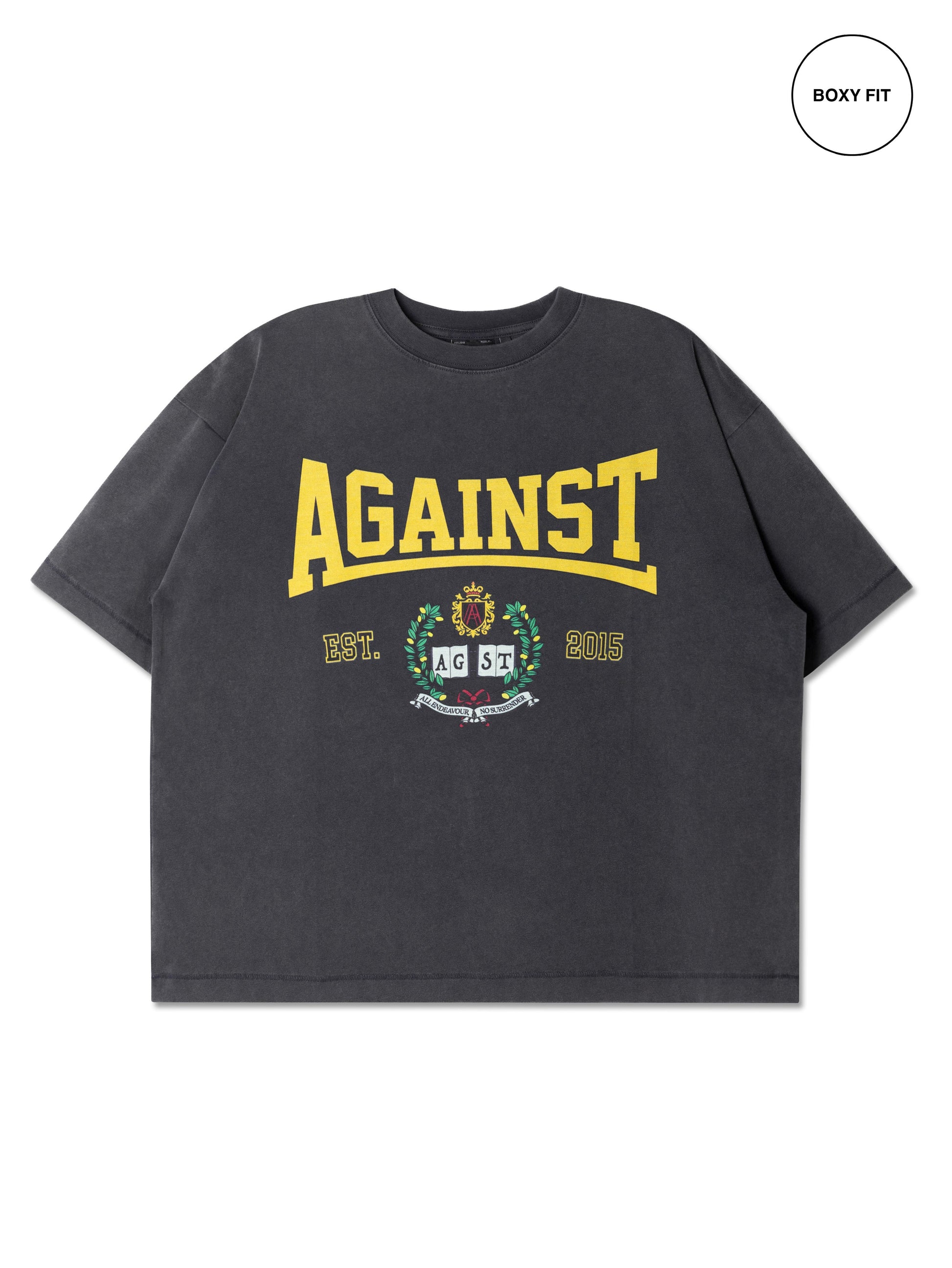 VARSITY WASHED BOXY TEE NAVY - BEV C multi label store