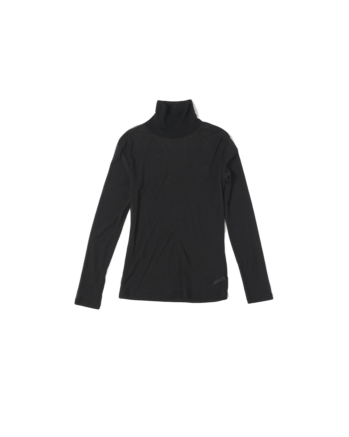 Bev C Embroidery Logo Turtleneck Long Sleeves Top - BEV C multi label store