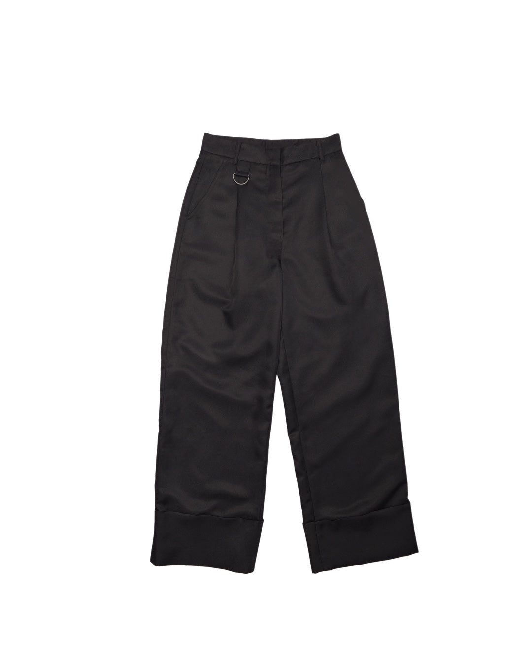 Highwaist Long Pants with Ring (Black) - BEV C multi label store