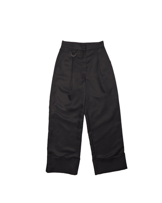Highwaist Long Pants with Ring (Black) - BEV C multi label store