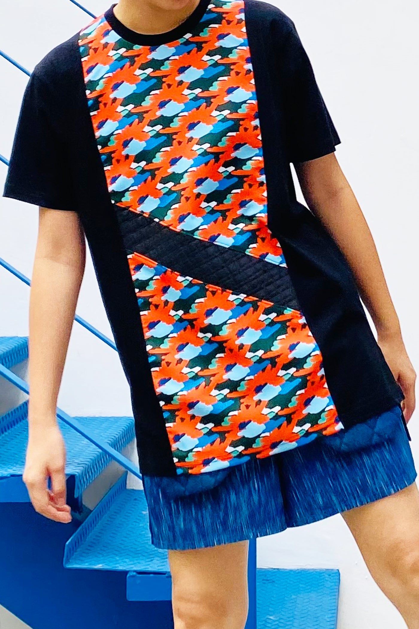 S06 UNISEX TEE || ORANGE SHRUB TEE - BEV C multi label store
