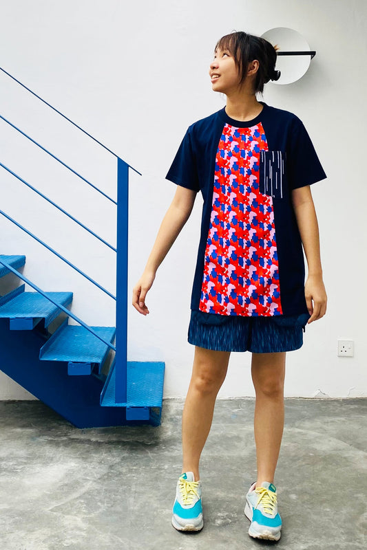 S06 UNISEX TEE || RED CACTUS TEE - BEV C multi label store