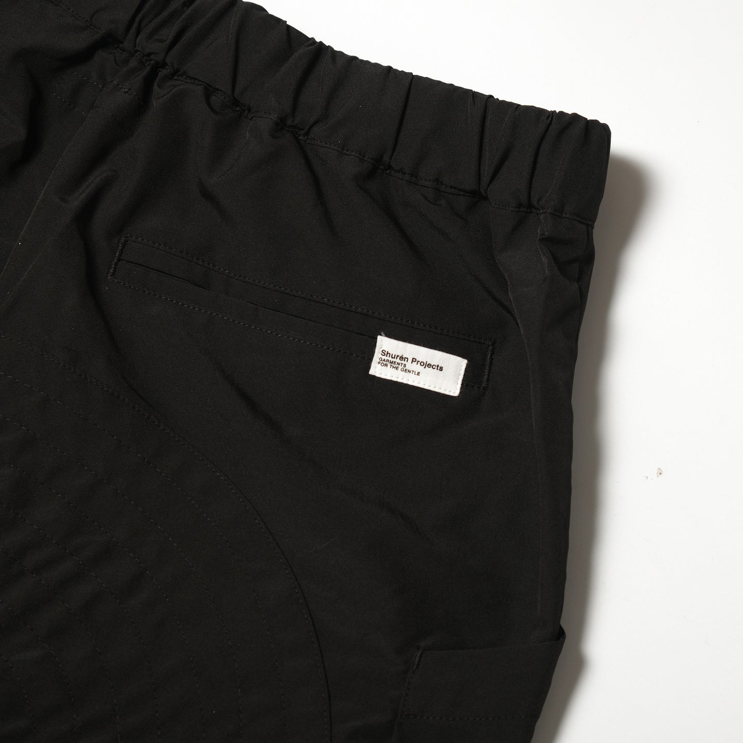 Shorts 2-tone / Poly - Black - BEV C multi label store