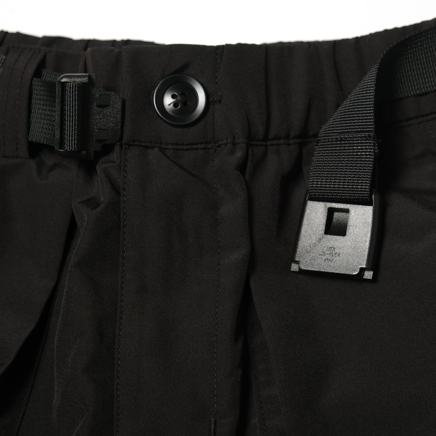 Shorts 2-tone / Poly - Black - BEV C multi label store
