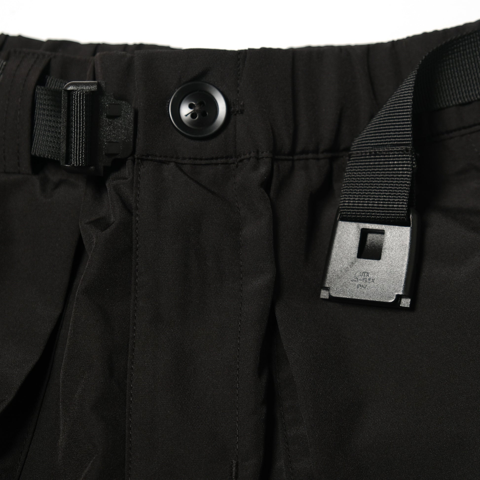 Shorts 2-tone / Poly - Black - BEV C multi label store