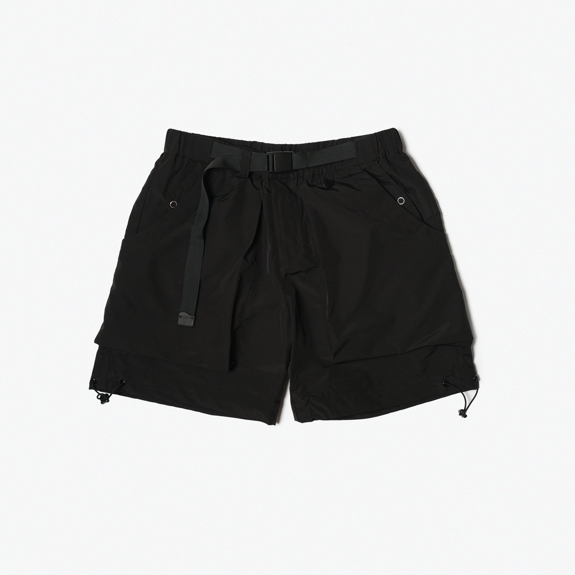Shorts 2-tone / Poly - Black - BEV C multi label store