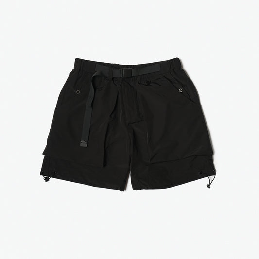 Shorts 2-tone / Poly - Black - BEV C multi label store