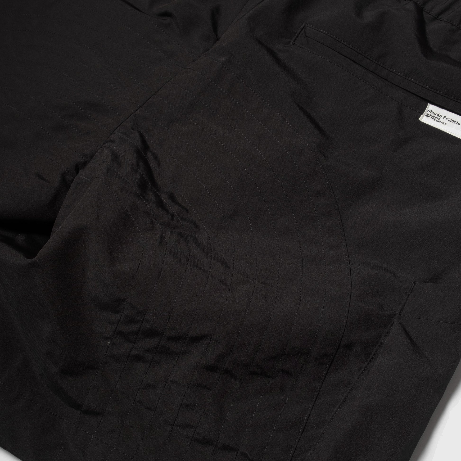 Shorts 2-tone / Poly - Black - BEV C multi label store