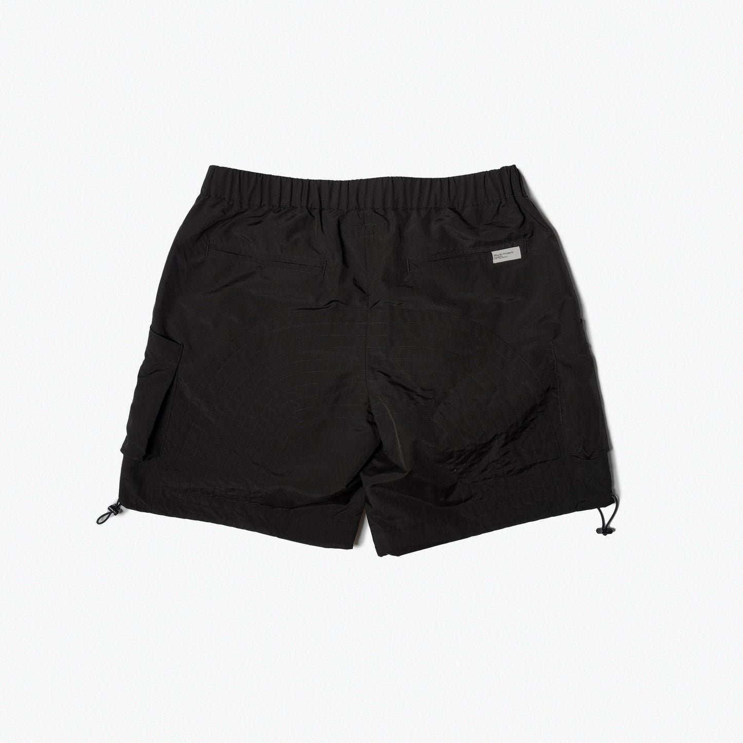Shorts 2-tone / Poly - Black - BEV C multi label store