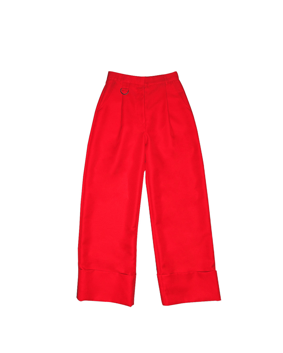 Highwaist long pants with ring (Red) - BEV C multi label store
