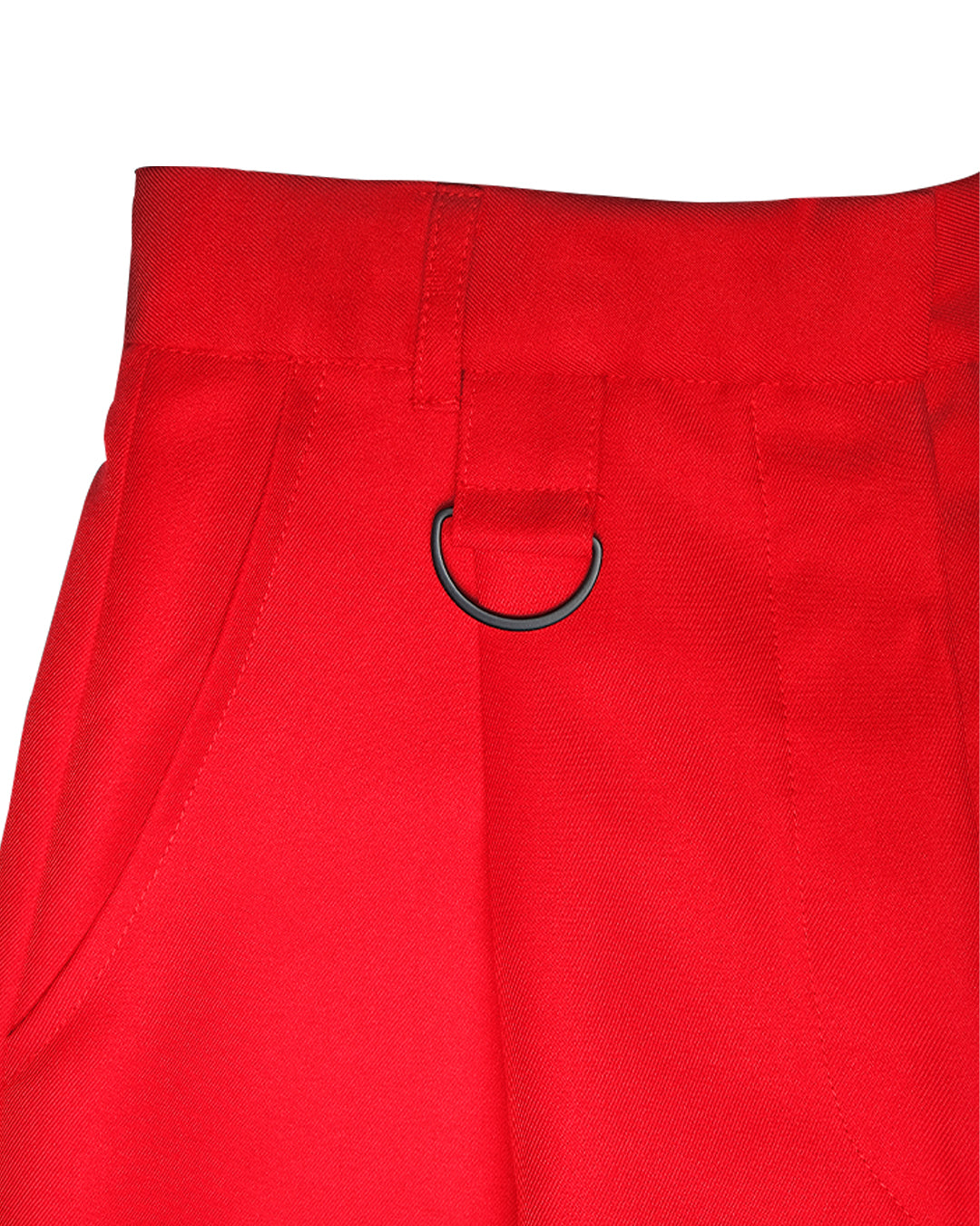 Highwaist long pants with ring (Red) - BEV C multi label store